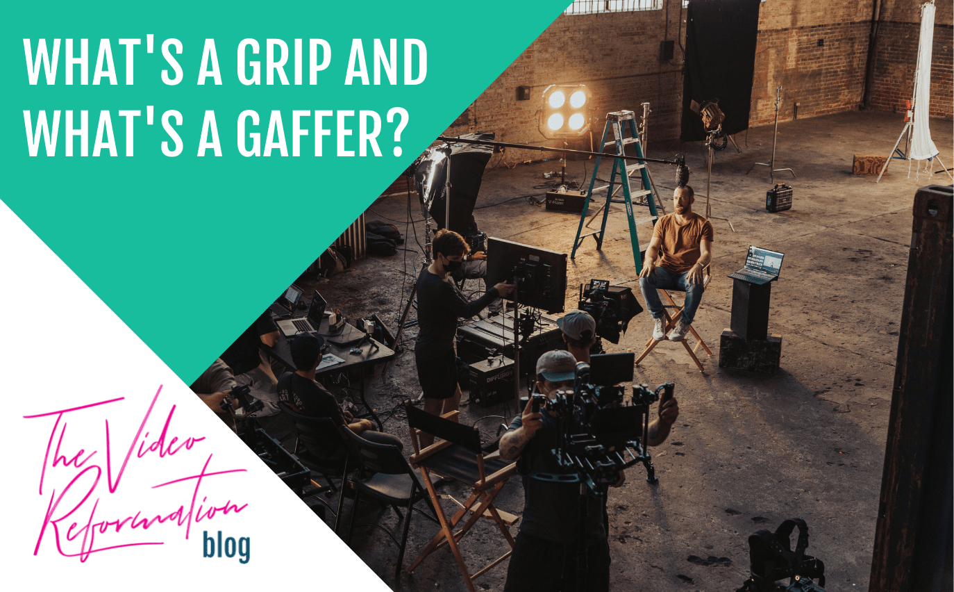 Gaffers and grips help light a set.